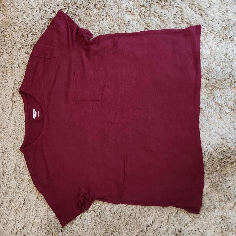 Old Navy linen blend t-shirt, size L